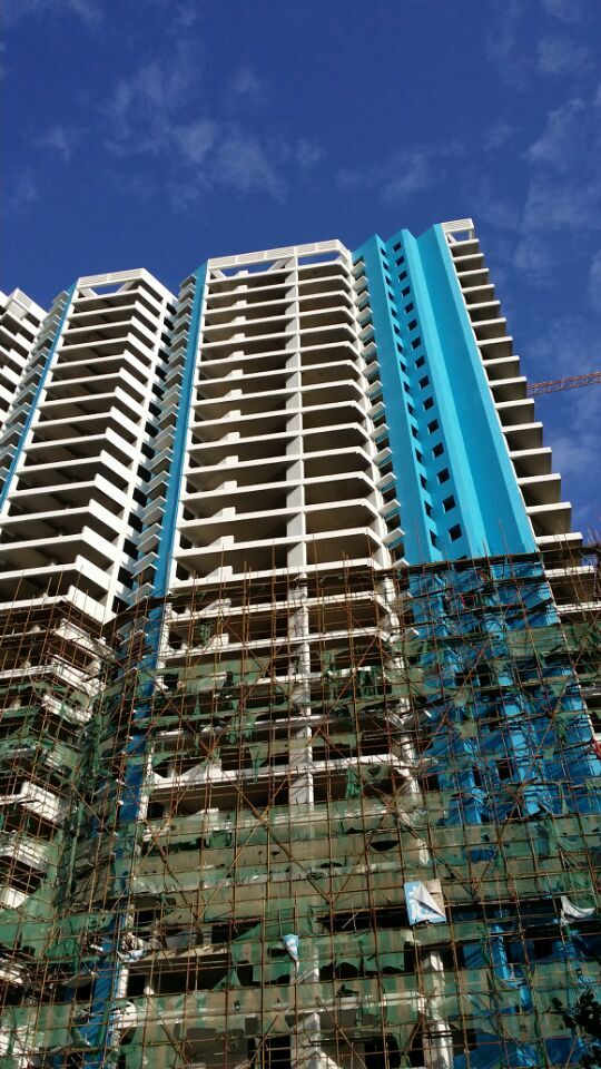 桂林漓江藍(lán)灣外墻涂料裝飾工程(56) - 廣西三象建筑安裝工程有限公司 www.gdgm18.cn